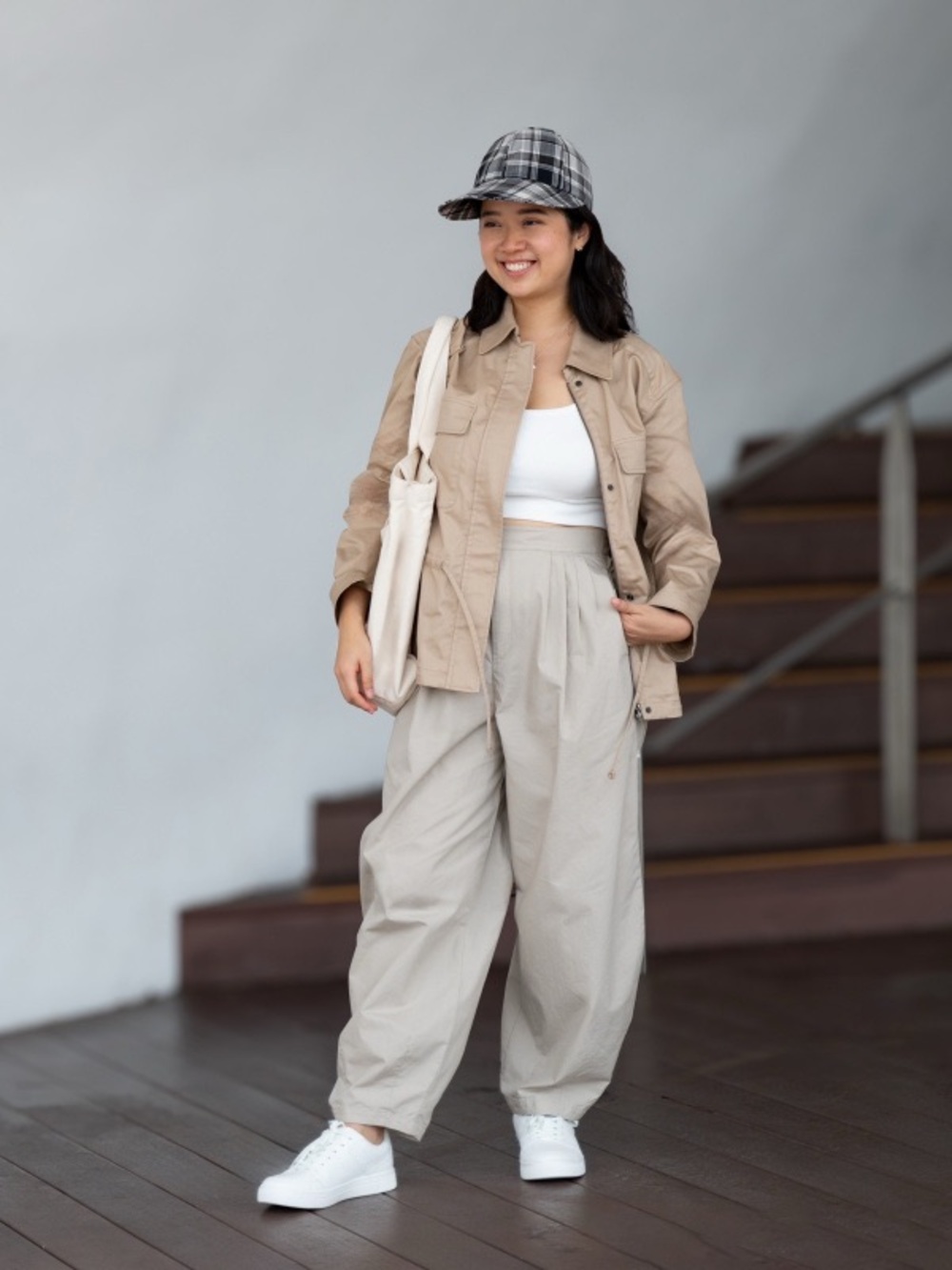 Cotton Balloon Pants - Picture 1 of 6